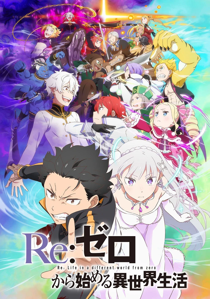 Re:Zero. Жизнь с нуля в альтернативном мире 3 постер